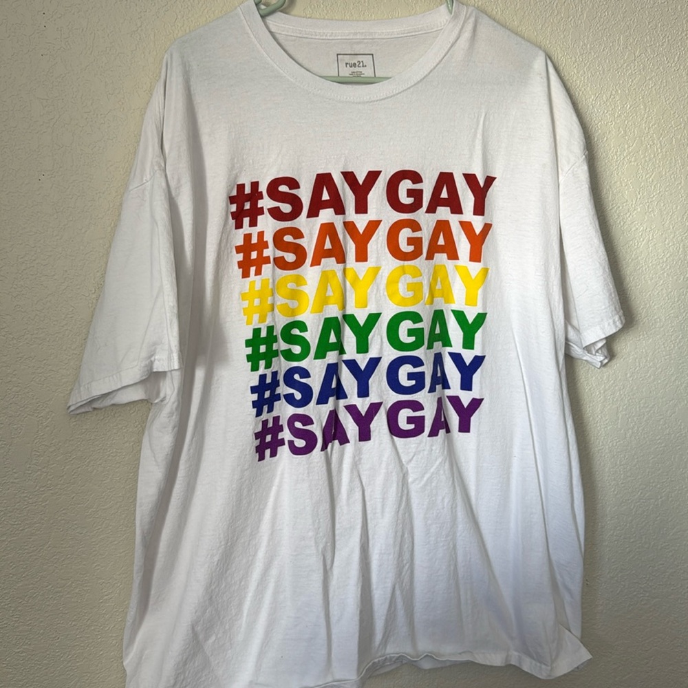 #saygay tshirt